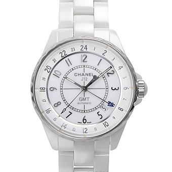 CHANEL シャネル j12 コピー 38.0mm GMT H3103 ホワイト